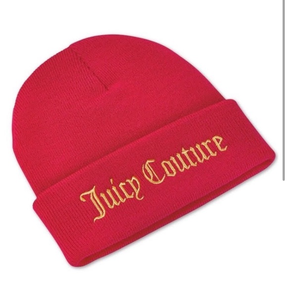 Juicy Couture YES OUI CAN Beanie NWOT - Picture 2 of 4